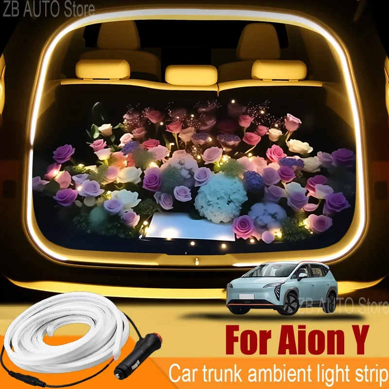 

For aion Y Automobile trunk ambient light automatic sensing car interior lighting with accessories