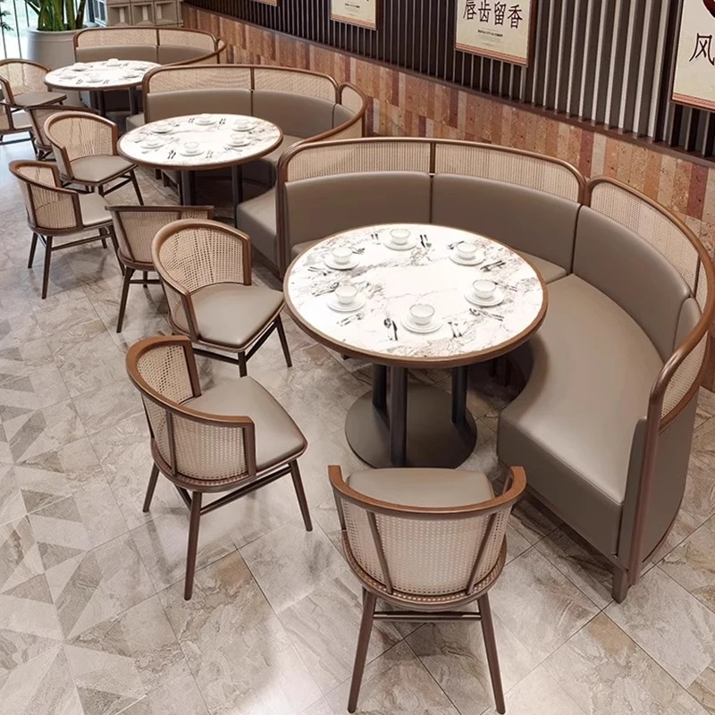 

Customized Dining Furniture Cafes, , Wicker Booths, Western Restaurants, Milk Tea Shops, Commercial Tables An