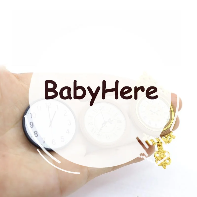 

1 шт. Игрушечная мебель для ролевых игр, миниатюрные настенные часы в ретро-европейском стиле для кукольного домика 1:12, аксессуары для декора дома кукол