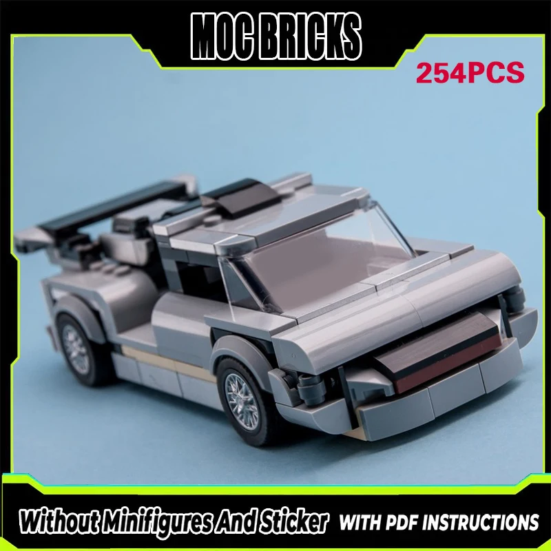 

Speed Racing Car Model MOC Building Bricks Classic Racing Truck Modular Technology Gifts Holiday Assemble Children Toys Suit