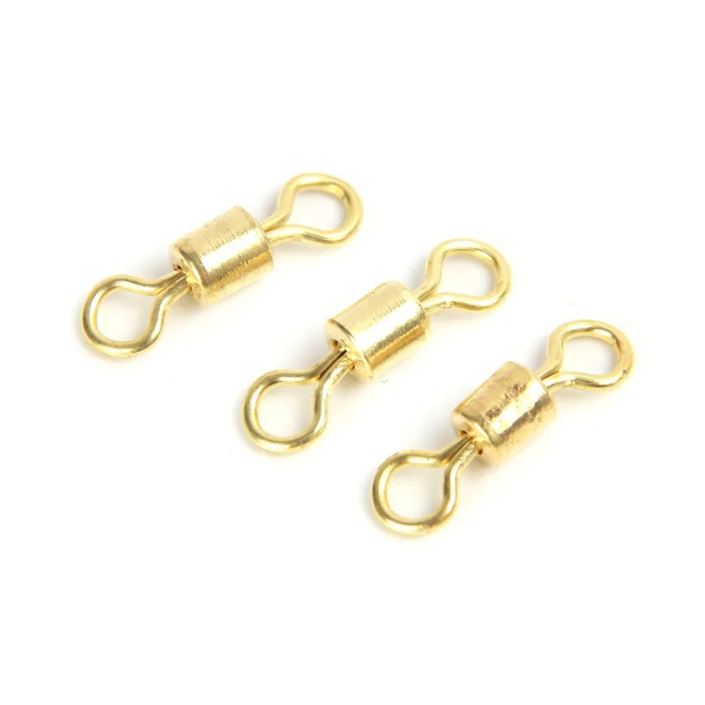 Eight Shaped Ring Barrel Fishing Stainless Steel Ball Bearing Barrel Fishing Rolling Swivel Ring Swivel Connector Fishing Gear