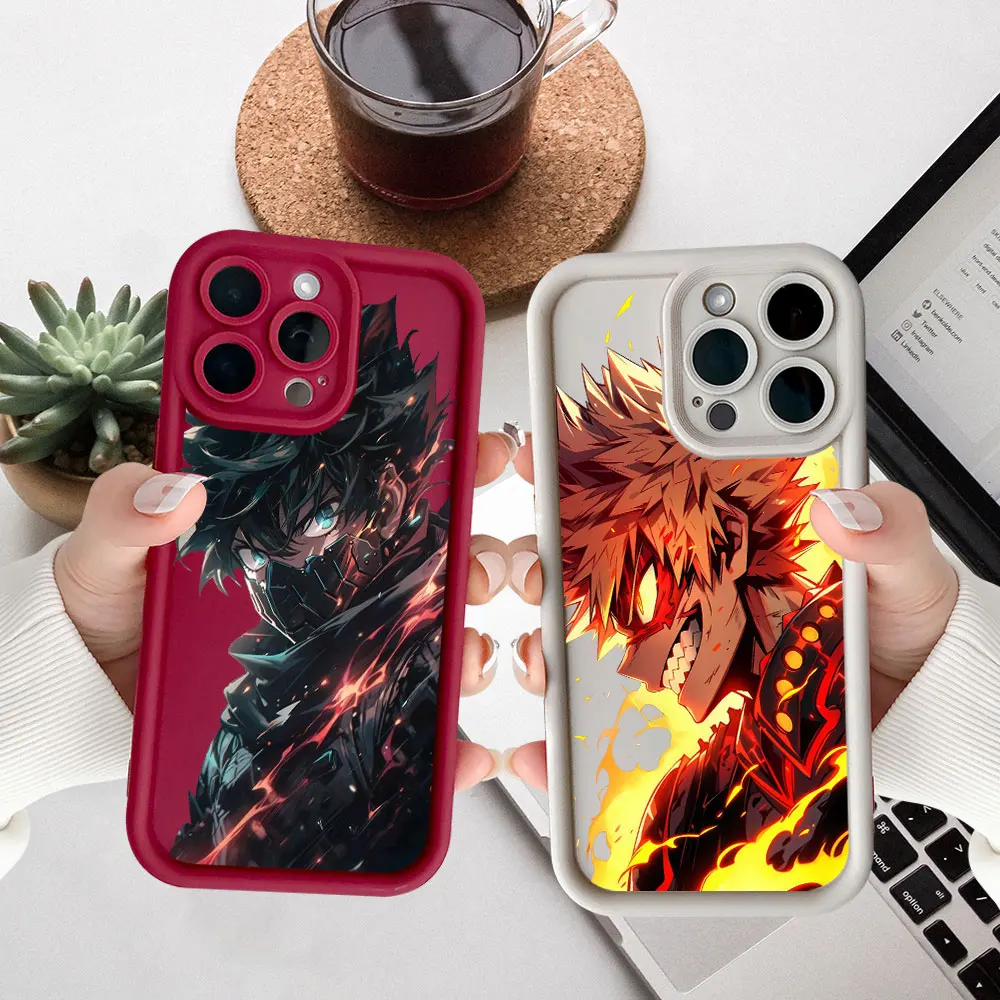 

Boku No My Hero Academia Phone Case For Realme 15 14 13 12 11 9 Pro Plus GT 6 3 C75 C71 C67 C65 C63 C55 C53 C35 Silicone Cover