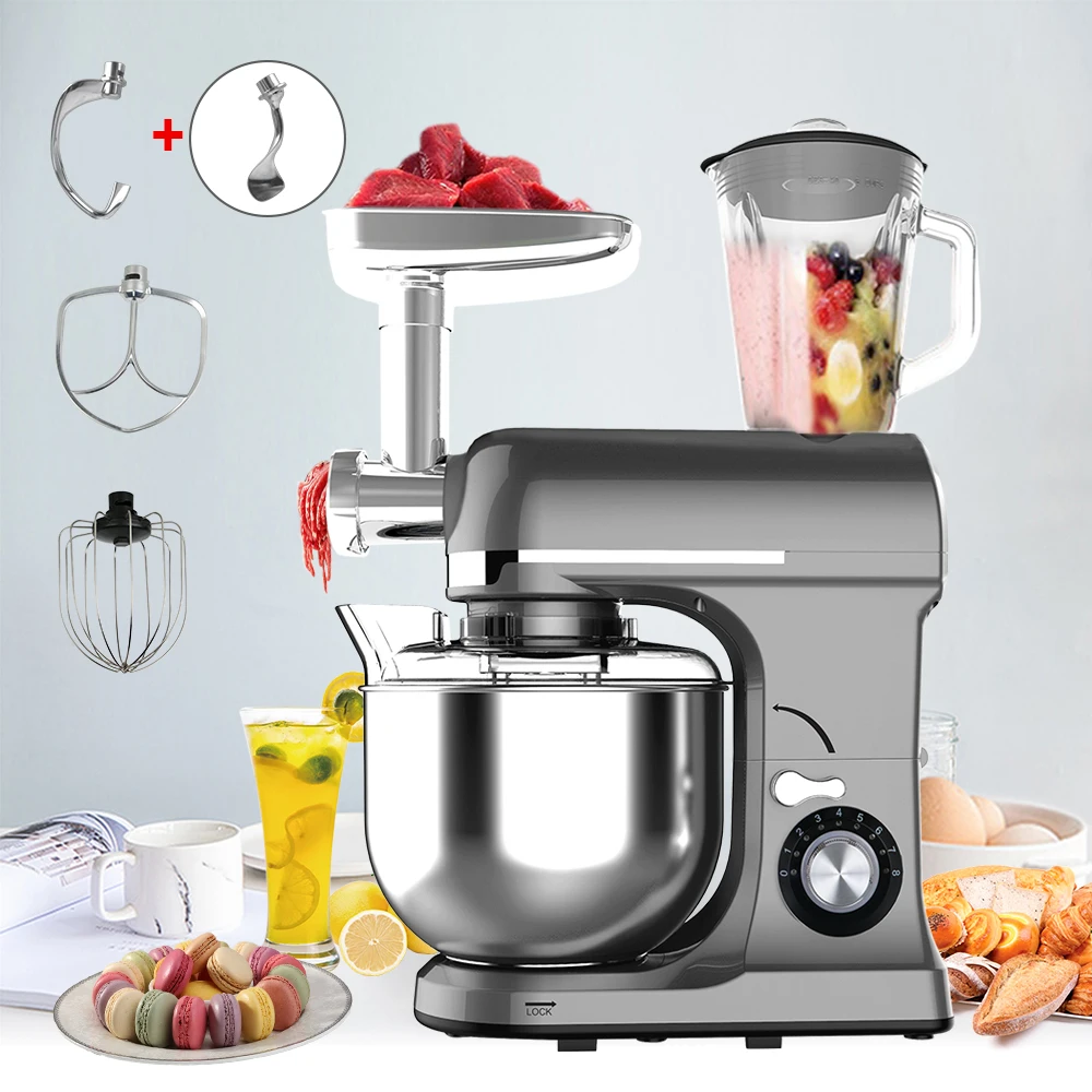 

Kitchen Appliances Home 5 In1 Multifunctional Stand Mixer With Blender And Meat Grinder Parts Food Mixers