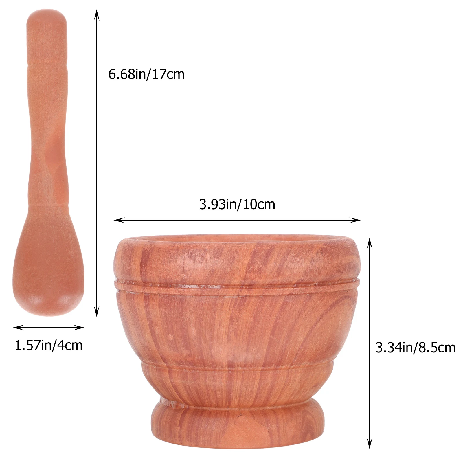 

2 Sets Garlic Masher Mortar Pestle Plastic Dicer Reliable Crushers Premium Materials Safe Grinds Food Supplements Herbs