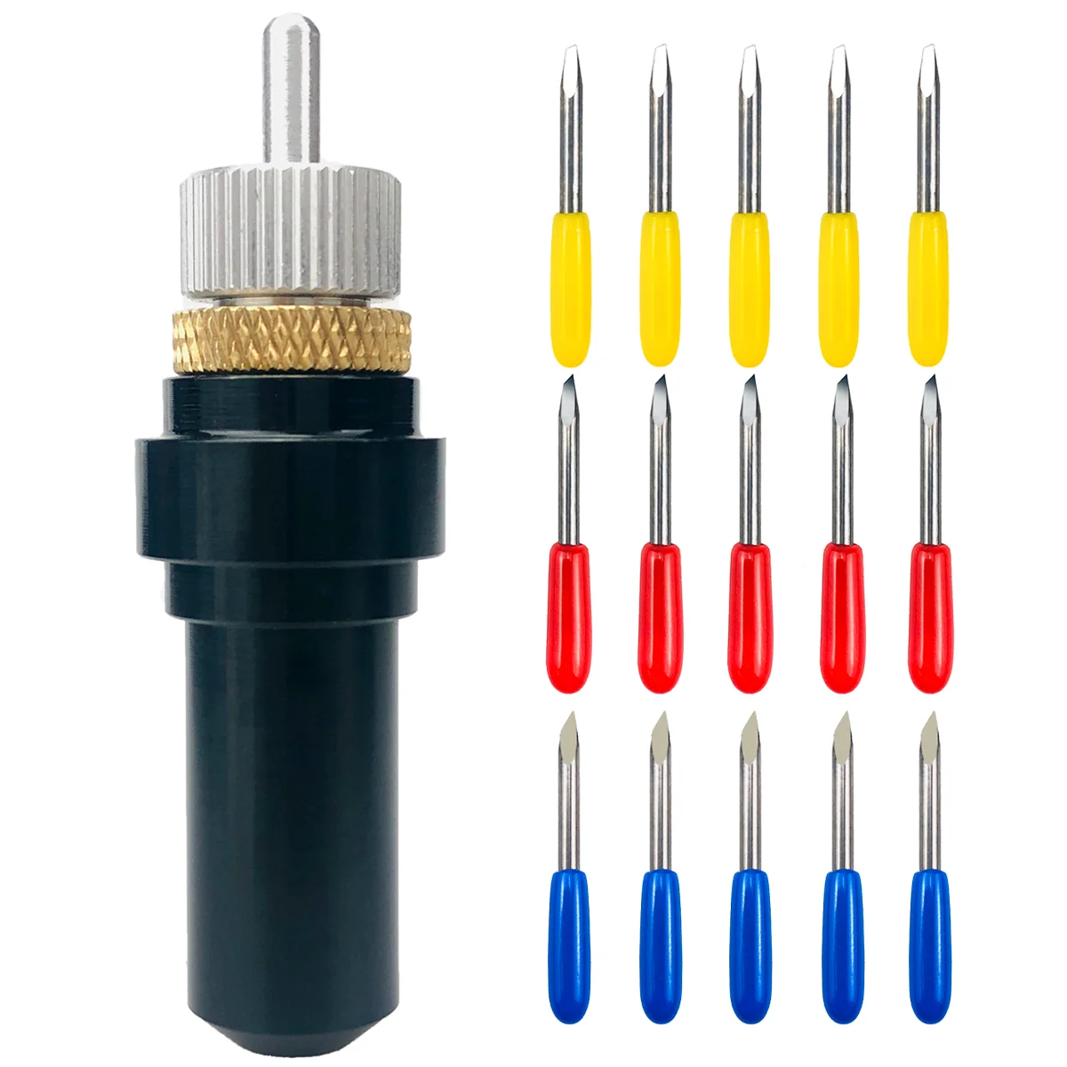 

15pcs 30/45/60 Degree Plotter Blade Vinyl Cutter for Summa and 1pc Holder