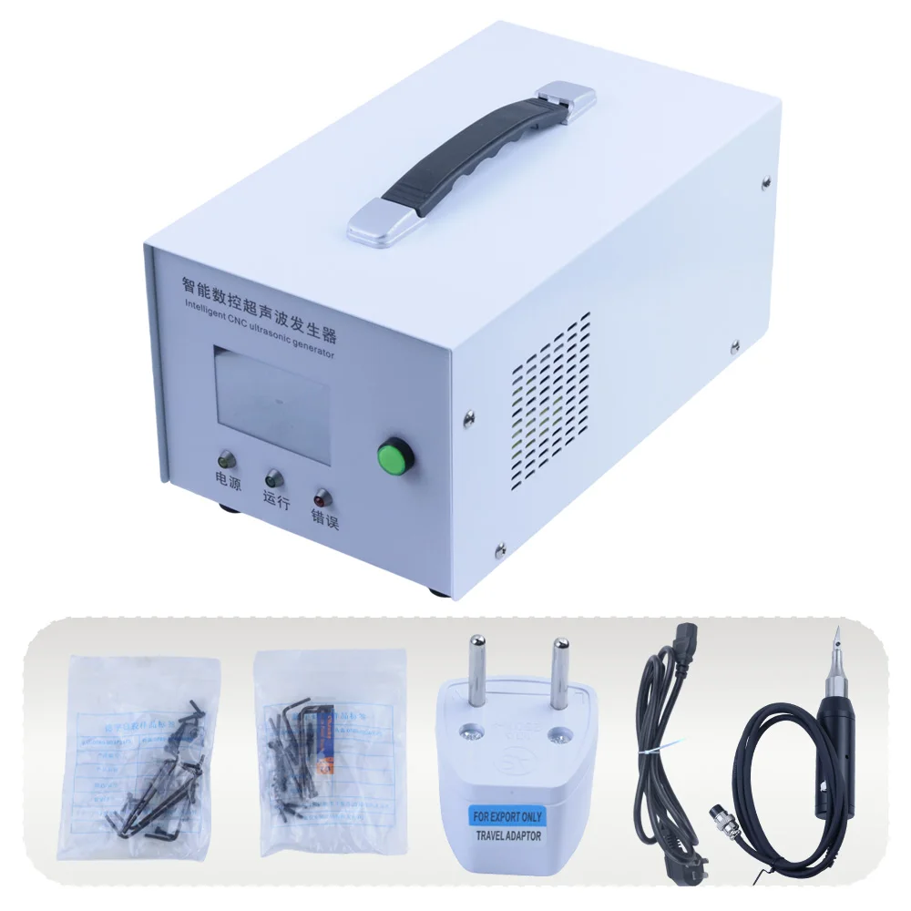 High power 1200W ultrasonic cutter 35K/28K cutting automobile headlight cutting fabric plastic leather cardboard