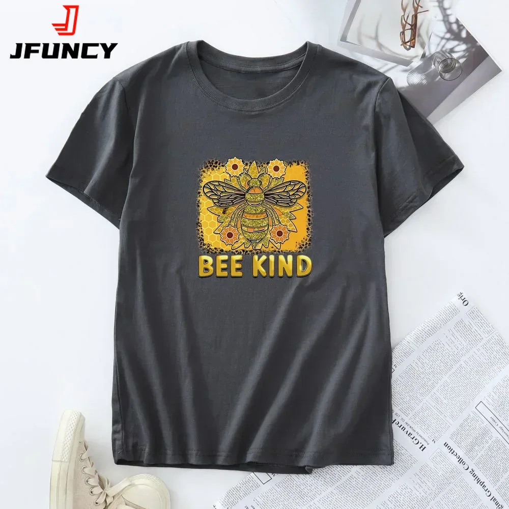 

100% Cotton Top Woman T-shirt Women's Short Sleeve Tee Fashion Summer Tshirt Womens Clothing Female Graphic T Shirts