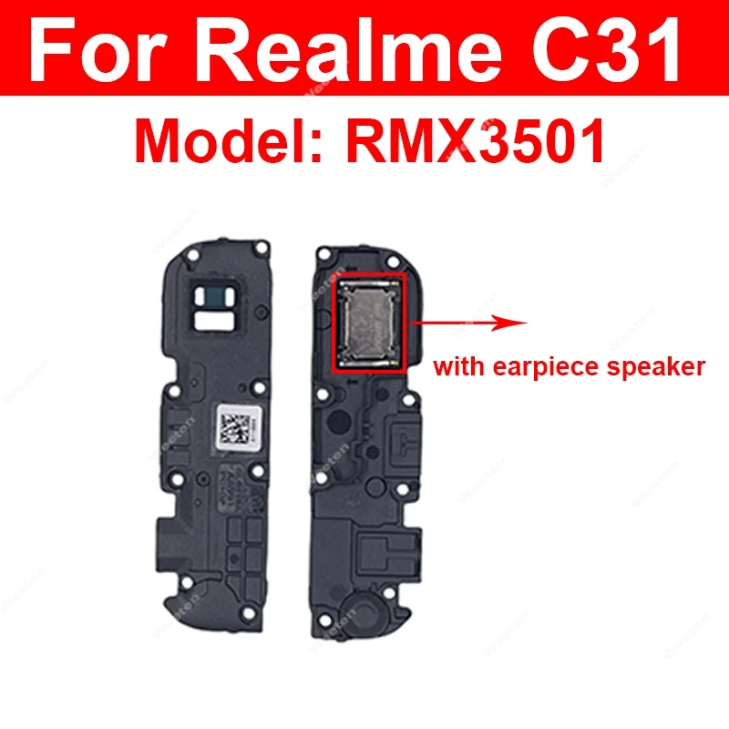 For Realme C30 C30S C31 C33 C35 C51 C53 C55 Speaker Buzzer Bottom Louder Speaker Buzzer Sound Loudspeaker Ringer Parts