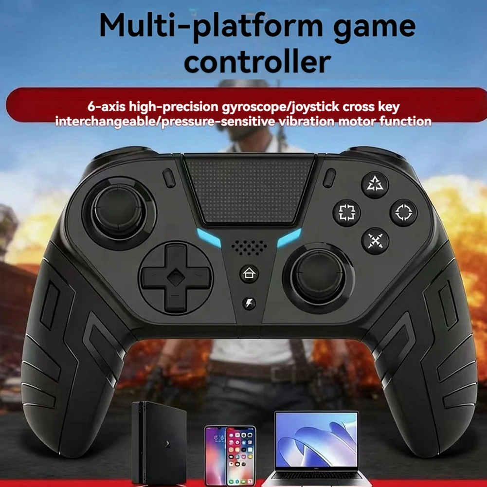 【price-drop-】gamepad-joystick-wireless-bluetooth-controller-remote-control-for-ps4-pc-android-mobile-phone-game-trigger
