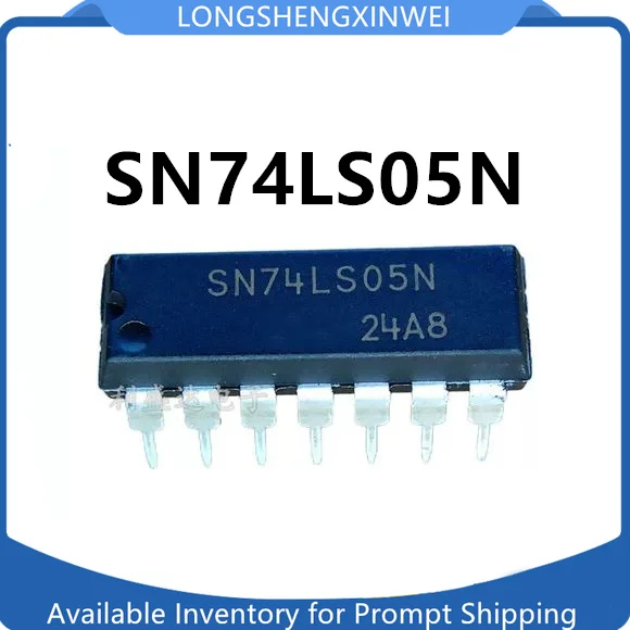 1PCS New Original SN74LS05N DIP-14 Gate and Inverter in Stock