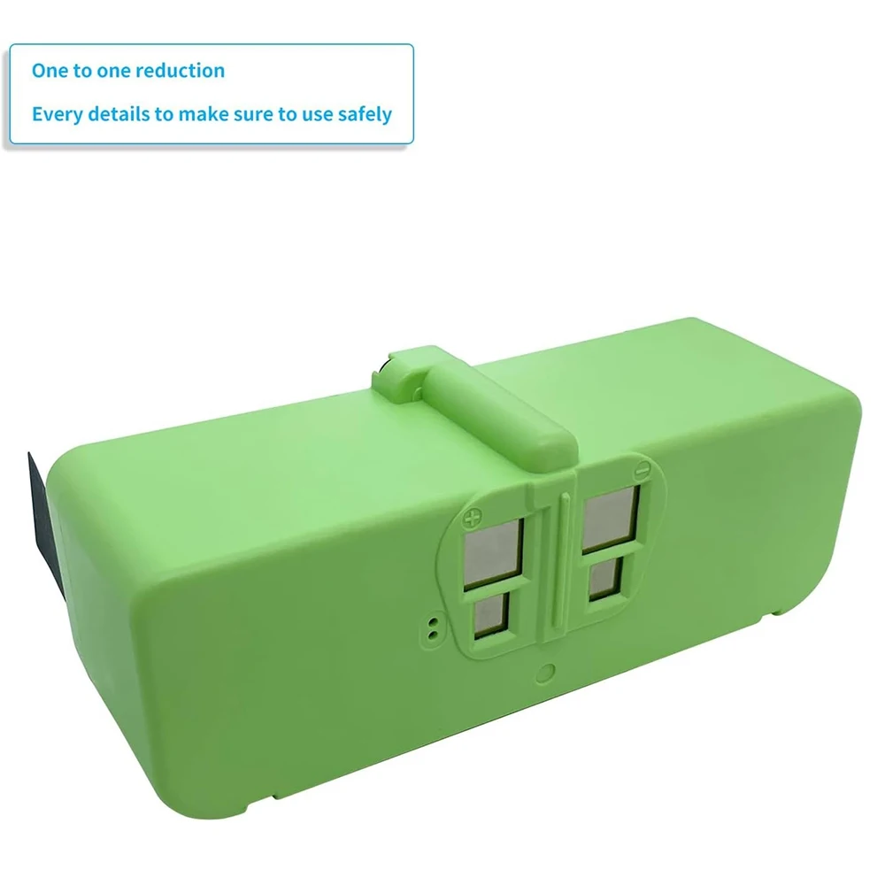 

High Capacity 14.4V Replacement Battery for iRobot Roomba 600/700/800/900 Series, 3300mAh-6800mAh, Grade A Cells