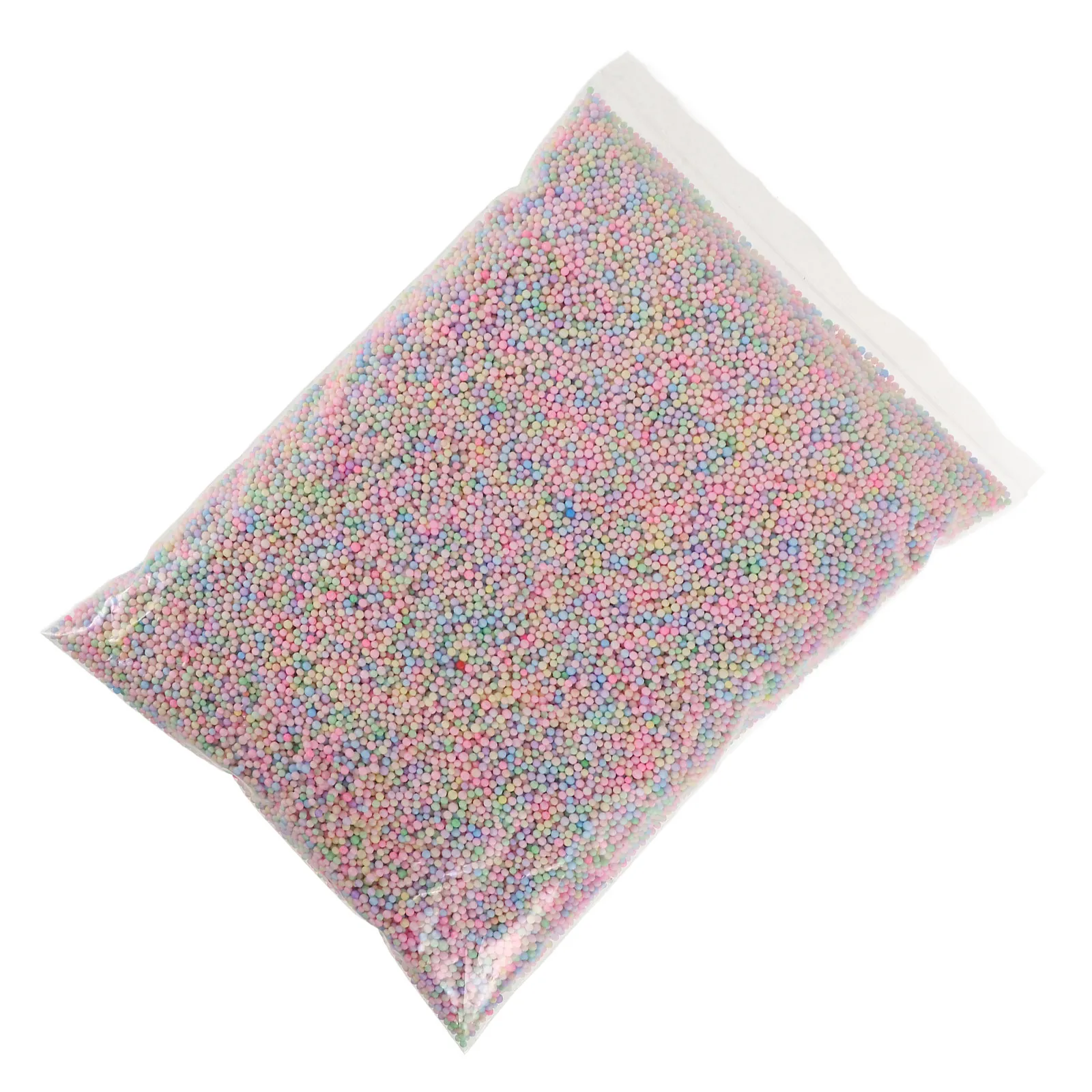 

Polystyrene Foam Beads Colorful Soft Resilient for DIY Craft Supplies Box Filler Foam Balls for Kids Party Decor