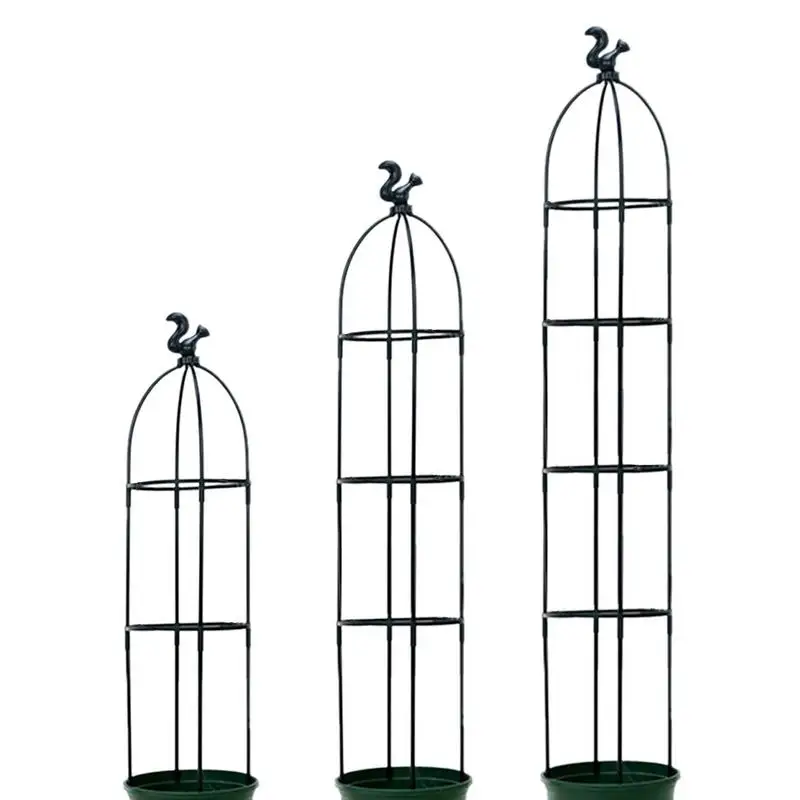 

Tower Obelisk Garden Trellis Potted Plants Support Rose Tower Vine Supports Garden Trellis For Climbing Vines And Flowers Stand