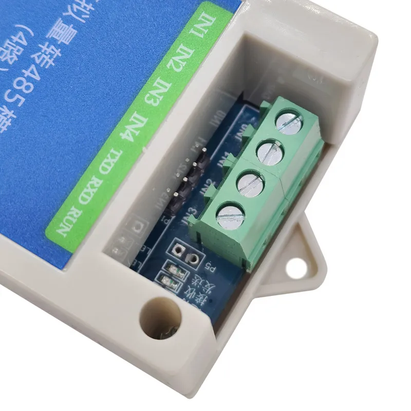 ModBus-RTU Analog Quantity Acquisition Module To 485 2-Way 4-Way 4-20mA 5V 10V RS485 Transmitter ModBus TB6560 Wide Voltage Hig