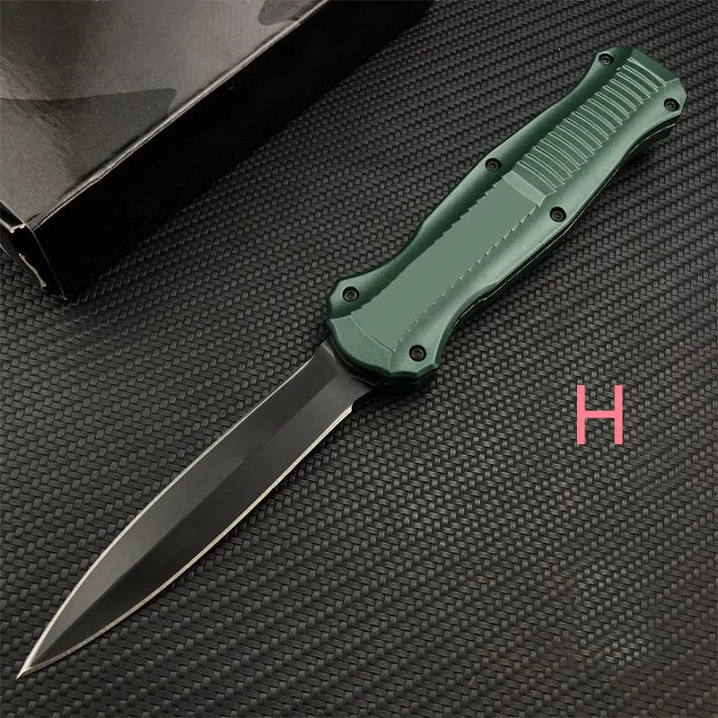 9 Models BM 3300 Infidel Assisted Tactical Pocket Knives D2 Blade Aluminum Handle Outdoor Multi-Hunting Rescue Survival Knife