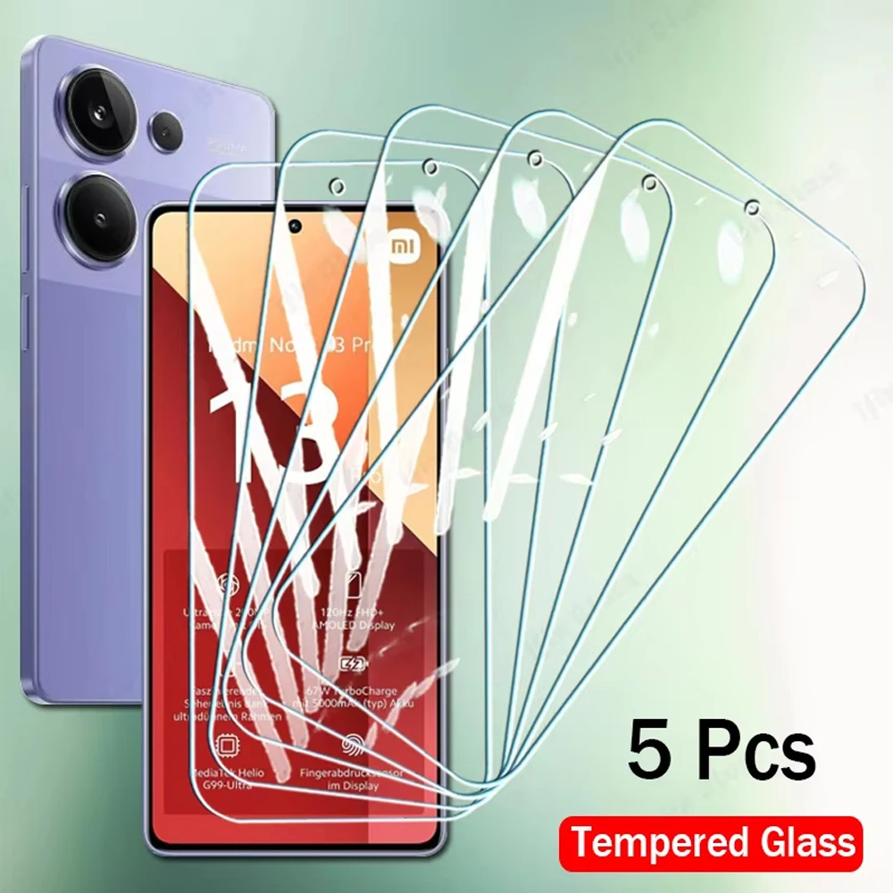 5Pcs Tempered Glass… - image