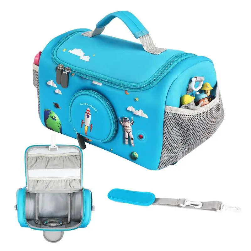 صدمات مقاوم للماء الصوف سستة صندوق تخزين المحمولة طفل الذكية المتكلم حامي حقيبة ل Toniebox اللعب جرو كاتب مجموعة