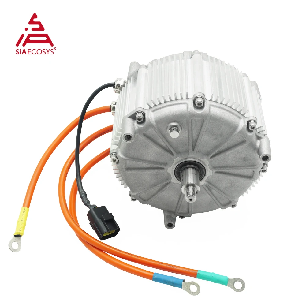 Novo motor de grampo de cabelo siaecosys SIA155-48 18kw pico pmsm, garantia de alta qualidade, tecnologia semelhante com tesla