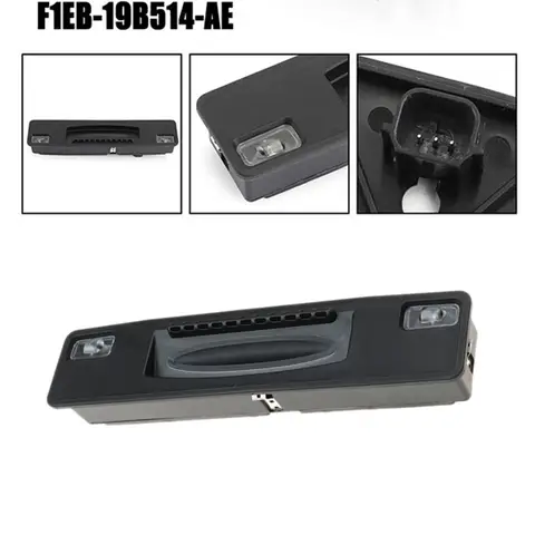 포드 포커스 ST 2012-2018 포드 피에스타 MK8 F1EB-19B514-AE F1EB-19B514-BE 용 3 핀 트렁크 리드 오프너 뒷문 핸들 릴리스 스위치