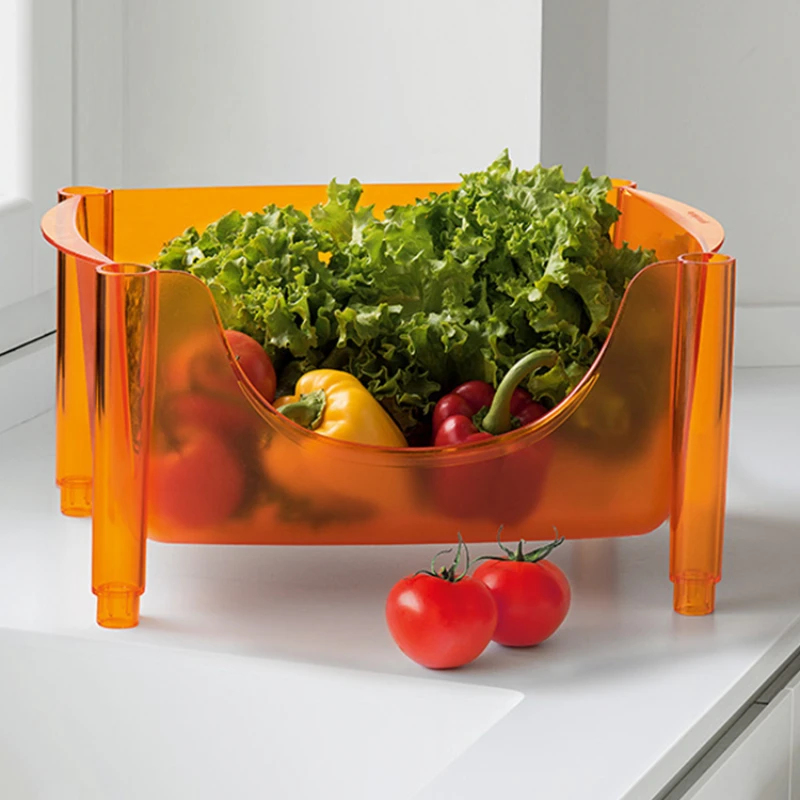 Vegetable Small Kitchen Trolley Shelf Utility Mobile Wheel Kitchen Trolley Storage Basket Carro Organizador Con Rueda Furniture