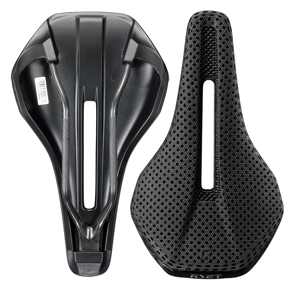 AliExpress Lexon 2025 RYET Full Carbon Bike Saddle 3D Printed Ultralight Cycling Seat Saddle 245x140mm Bicycle Cusion for Road MTB Gravel Racing