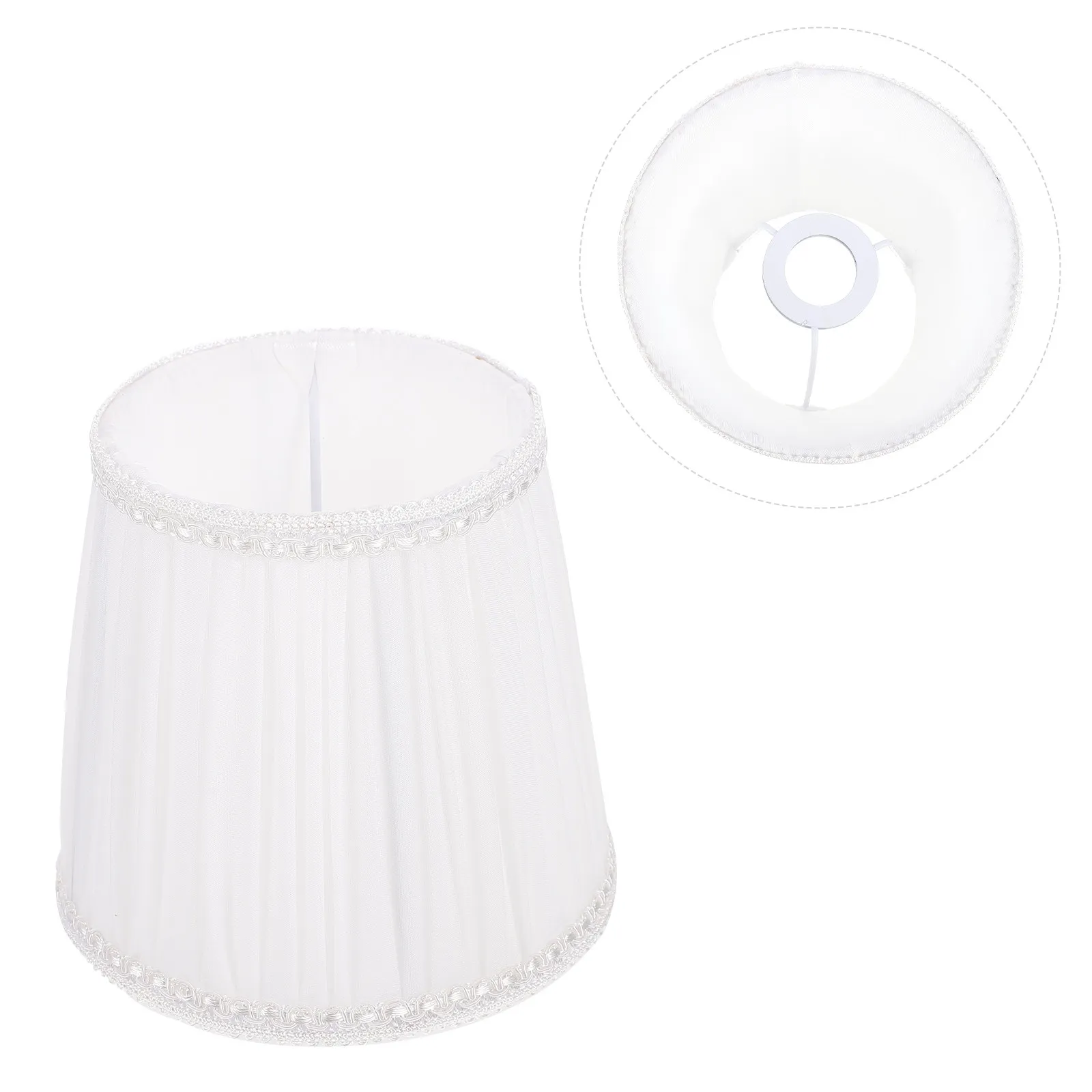 

Тканевый абажур E14 ручной работы, изысканное исполнение, премиум-качество, для дома, отеля, декора гостиной и столовой