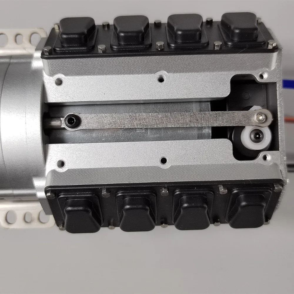 For Tamiya RC Car Gearbox Metal Brushed Second Gear Gearbox Suitable for 1/14 RC Truck DIY Upgrade Modification Accessories