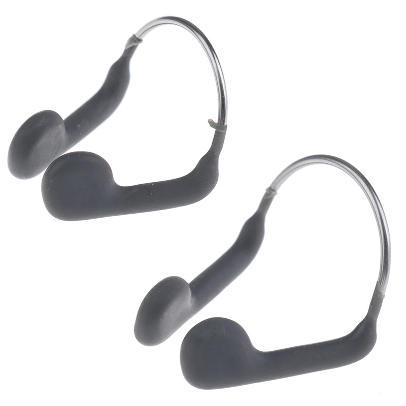 

1PC Soft Silicone Swimming Nose Clip Durable No-skid Adjustable Stainless Steel Wire for Swimming Diving Sports Accessories