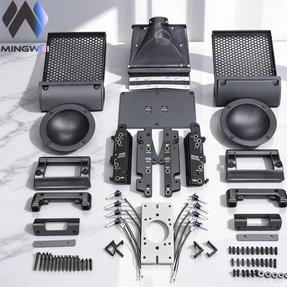 MW Audio Dual 8" Line Array Rigging-Kit für KR-Style, 4-Punkt-Flug-Hardware-Zubehörset – Detail 1