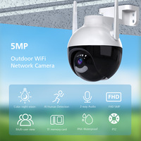 2K UHD 4MP iCsee APP Wide Angle Wirless PTZ IP Dome Camera Full Color AI Humanoid Detection Home Security CCTV Baby Monitor