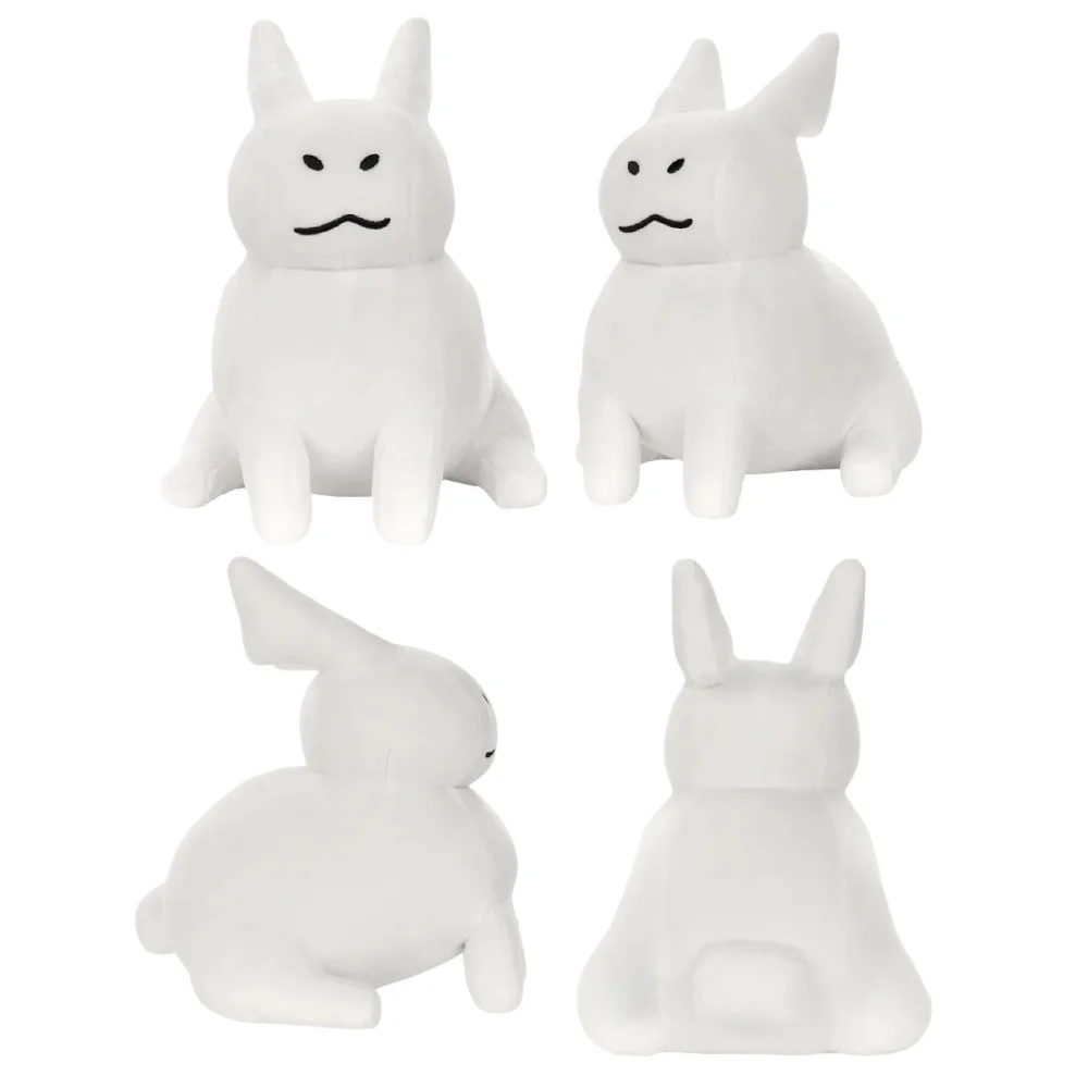 

Губби плюшевый белый кролик плюшевая игрушка, относится к развлению мультяшными играми, исцеляющий компаньон, плюшевые животные, детские подарки