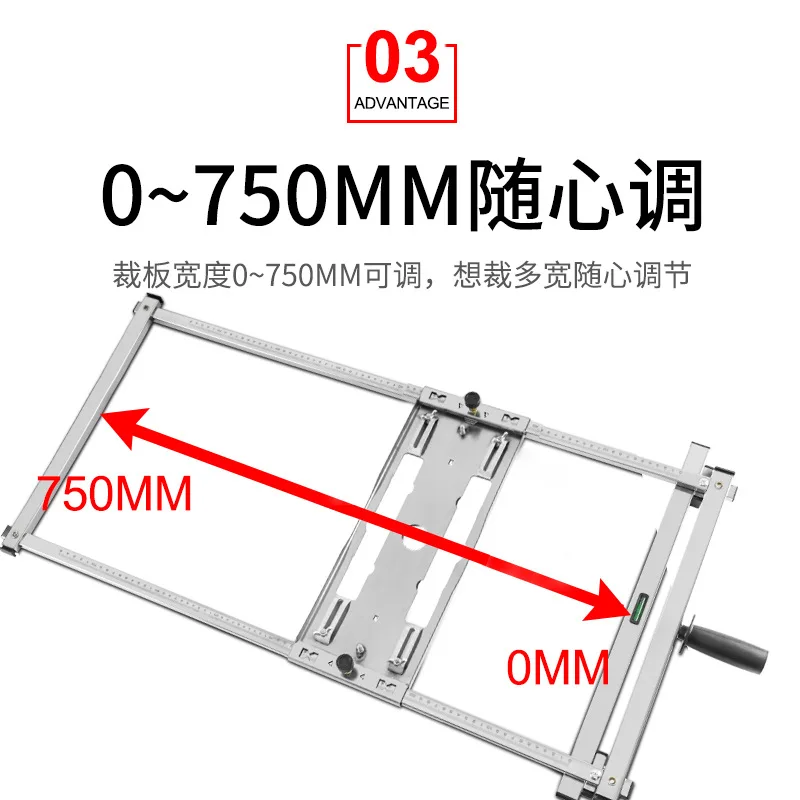 

Electricity Circular Saw Trimmer Machine Edge Guide Positioning Cutting Board Multi-functional Woodworking Accessory Machine