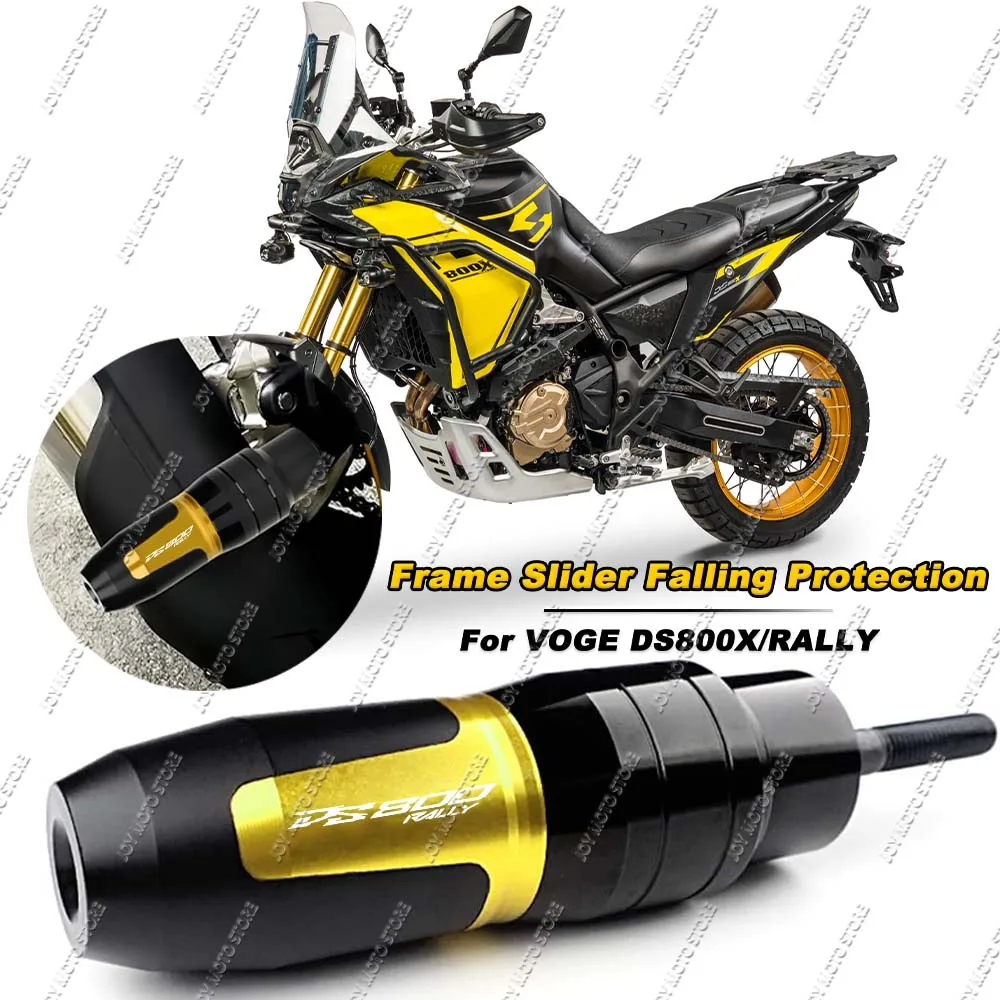 Für Voge DS800X DS800X Rally Motorrad CNC Zubehör Sturzschutz Auspuff-Slider Crash-Protektor