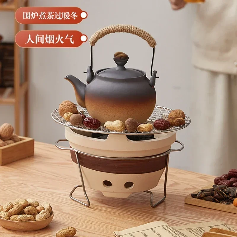 

Запекание чая в прилегающей плите, запекание молока из углеродного волокна, полный набор специальных чайников