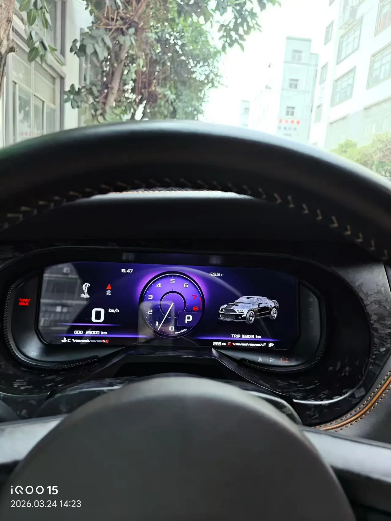 

Цифровая приборная панель YF для Ford Mustang Shelby GT500 2006-2014 с LCD-дисплеем, CarPlay, навигацией, спидометром и одометром