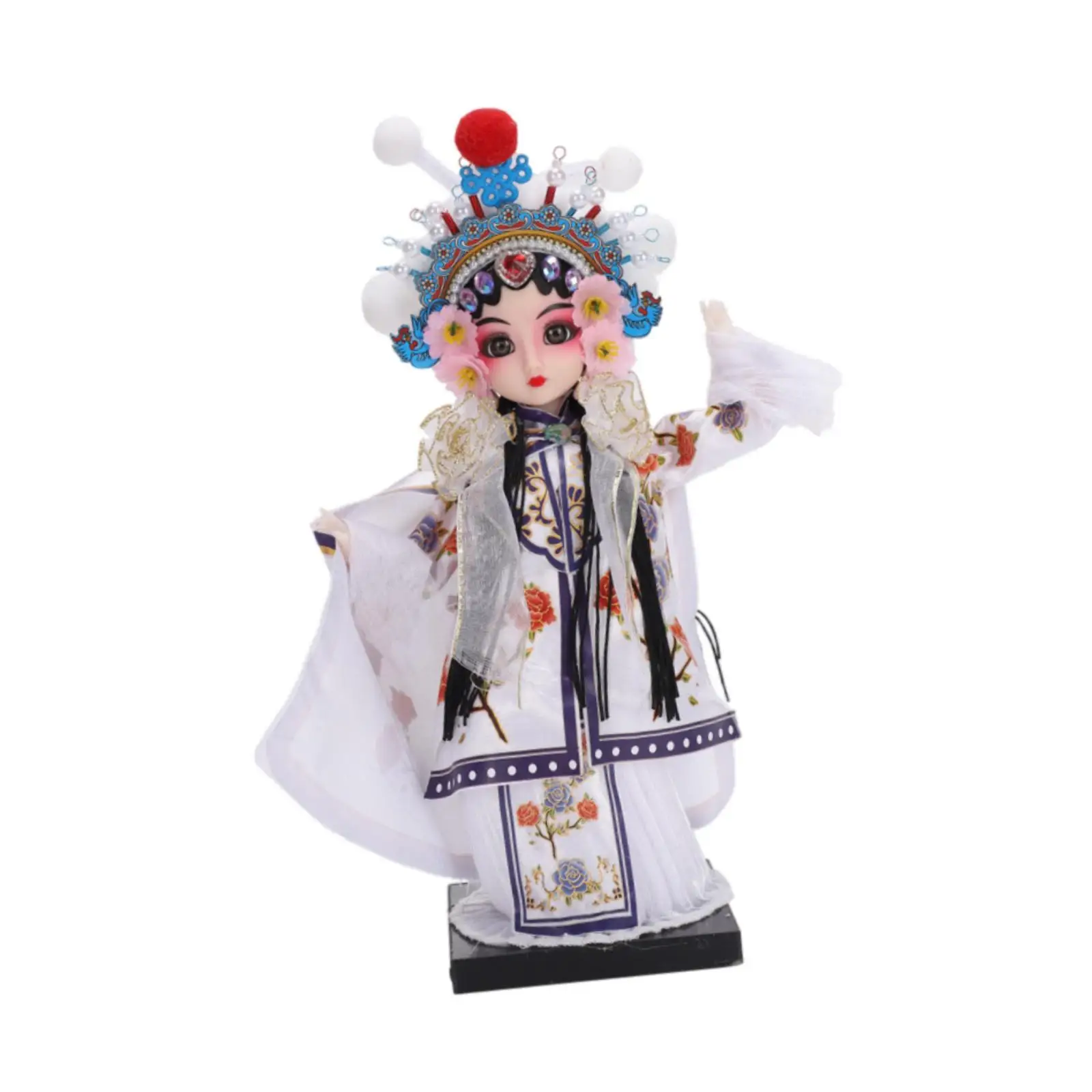Peking Opera Doll Statue for Living Room Display And Gift Giving