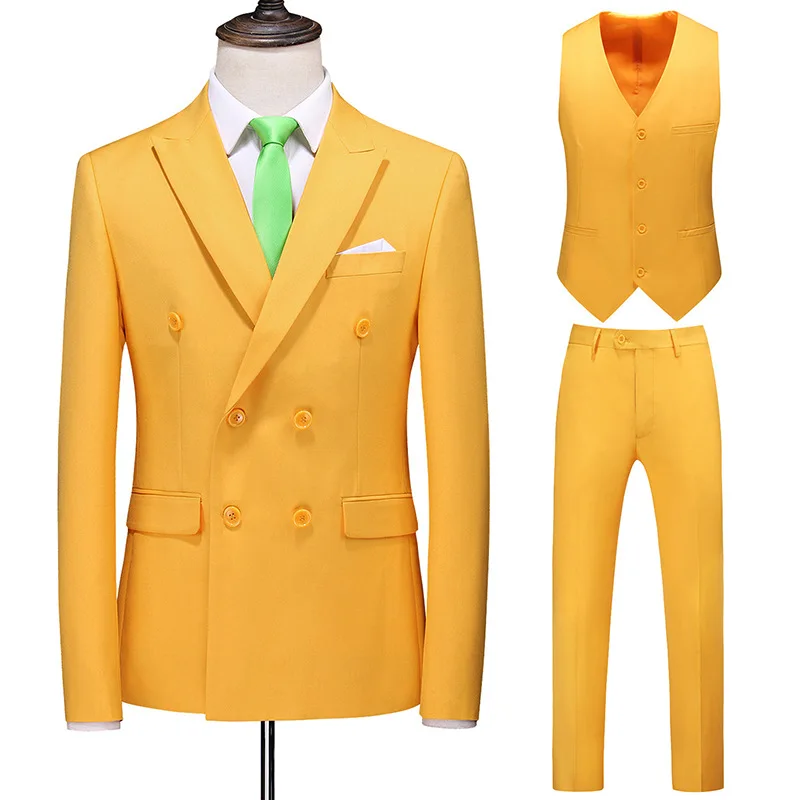 

X125-Men's high-end handsome business casual best man wedding dress banquet jacket