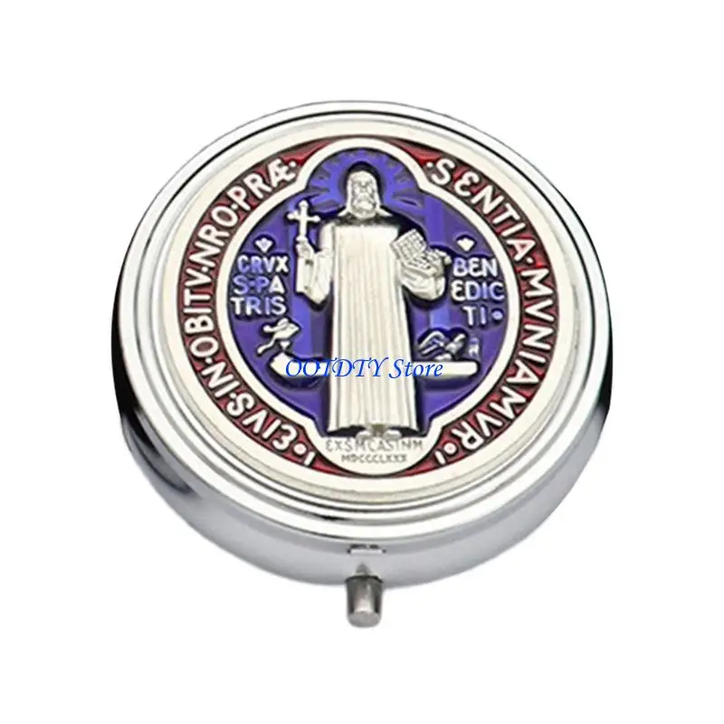 367A Decorative Metal Jewelry Organizers With Mirror For Christian Home Church Decors