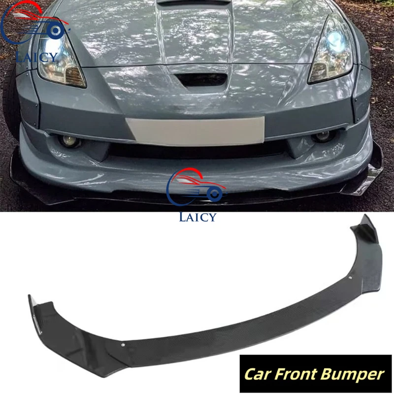 LAICY For T0yota Celica GT GTS 1976-2005 Car Front Bumper Lip Chin Spoiler Splitter Body Kit Protector Cover Guard Deflector