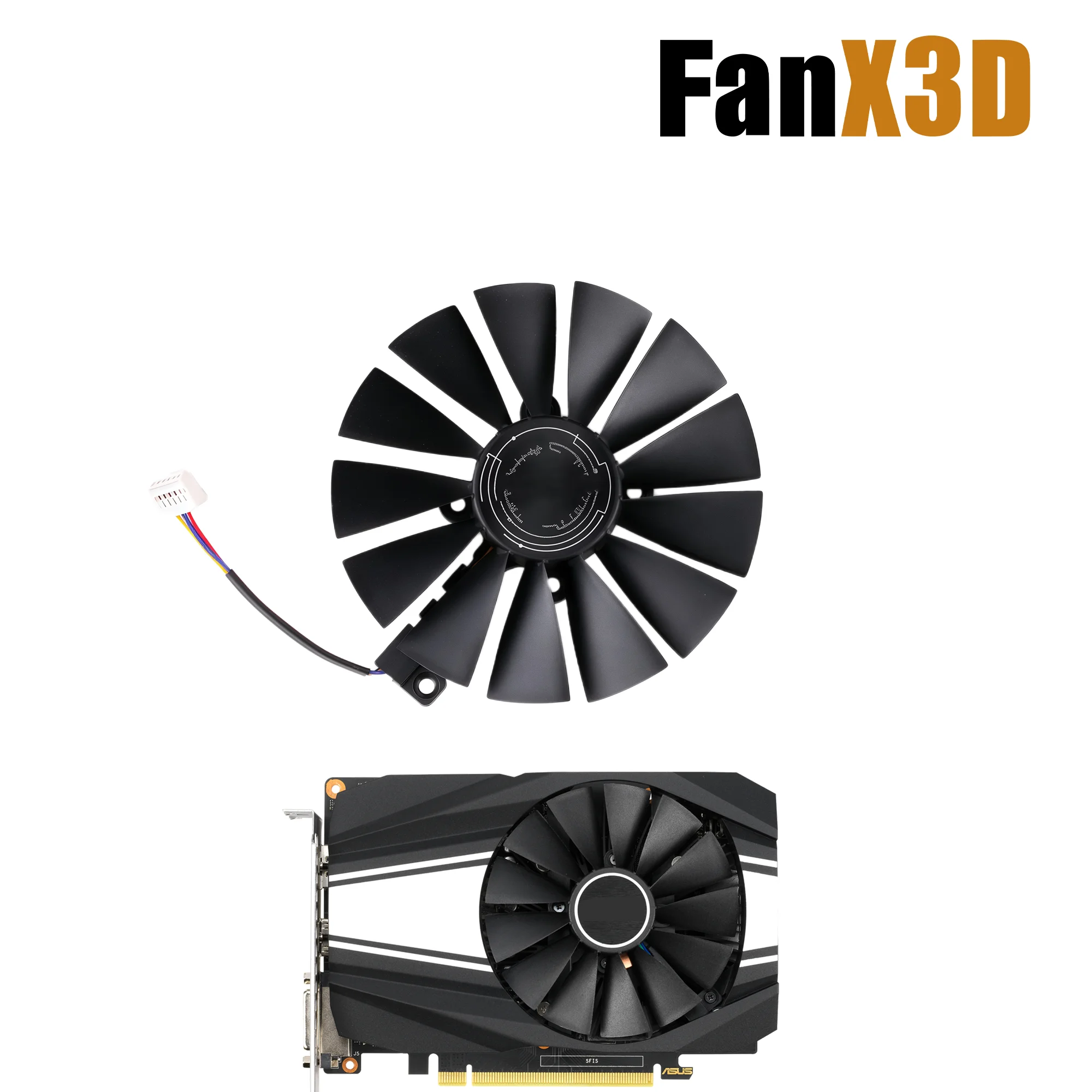 95MM PLD10010S12HH Cooling Fan For ASUS Phoenix PH ITX GTX 1660 1660S 1660TI Graphics Video Card Cooler Fan