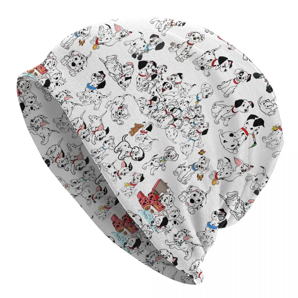 

Шапка с далматинцем для собак 101, осенне-зимняя уличная шапка Skullies, шапка Dinesy для мужчин и женщин, весенняя термоэластичная кепка