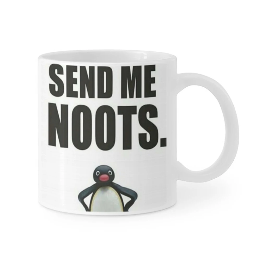 Pingu Pinga Penguin Tea Coffee Mugs Bachelorette Party Team Groomsman Cups Wedding Gifts