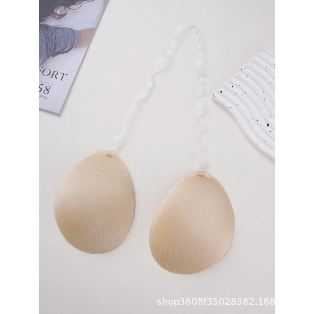 Autocollant de poitrine de soutien-gorge en Silicone pour femmes, soutien-gorge Transparent, nouvel grand autocollant de poitrine en Silicone, autocollant en Latex rassemblé et épaissi