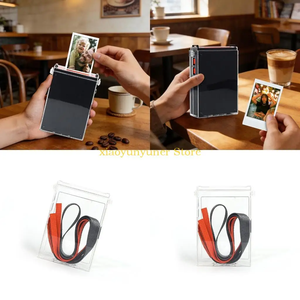 P9JB Protective Case For Mini Link+ Printer Clear Cover Lightweight Protective