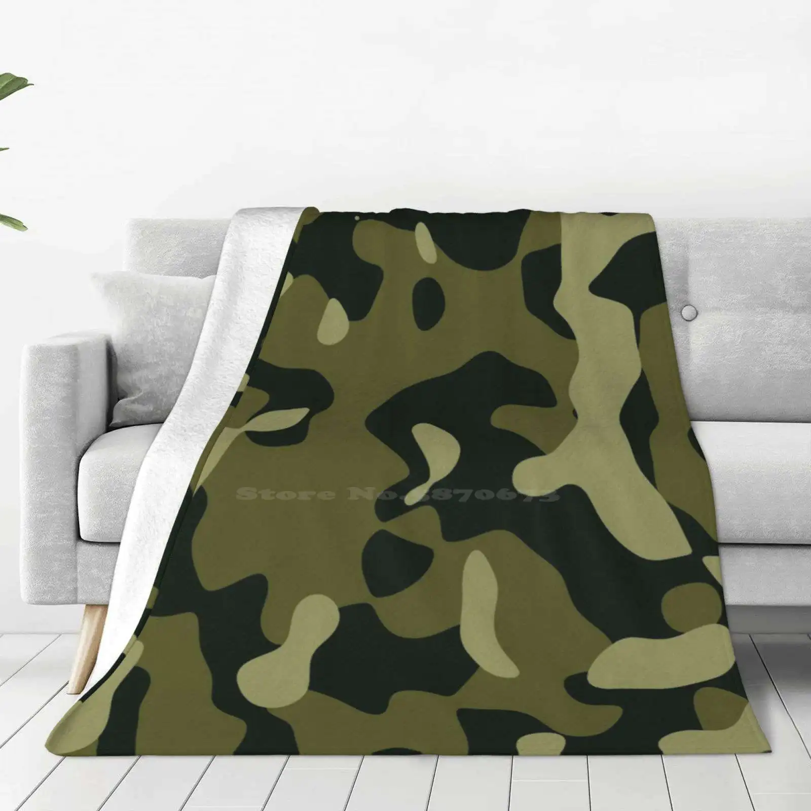 Camouflage For Home Sofa Bed Camping Car Plane Travel Portable Blanket Camouflage Art Camouflage Graphic Design Camouflage