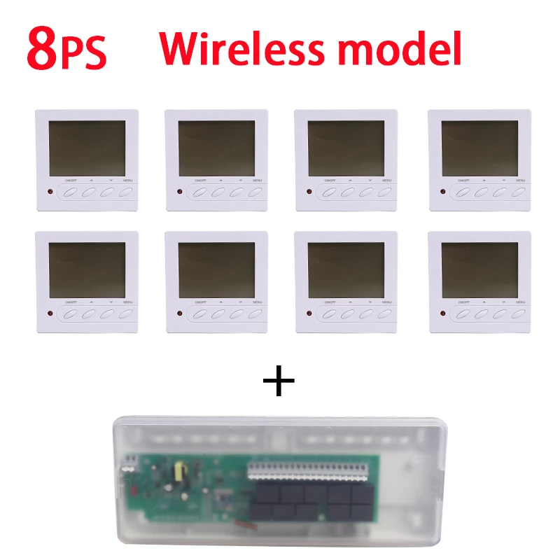 8-Zone Concentrator Vloerverwarming Center Hub Controller voor Manifold Gas Boiler/Tuya Smart Wifi Thermostaat/Actuator