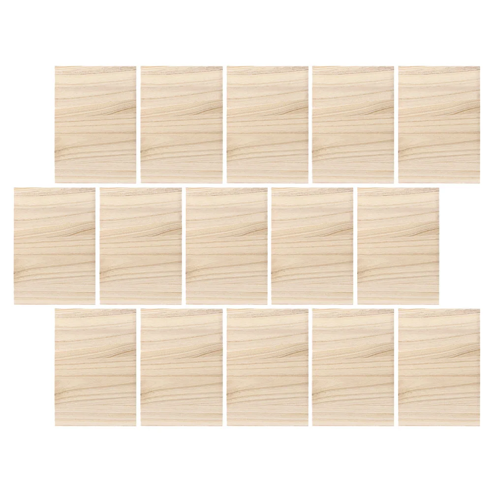 

15 Pcs Board Taekwondo Plank Child Skirting Daily Punching Wood Karate Accessory