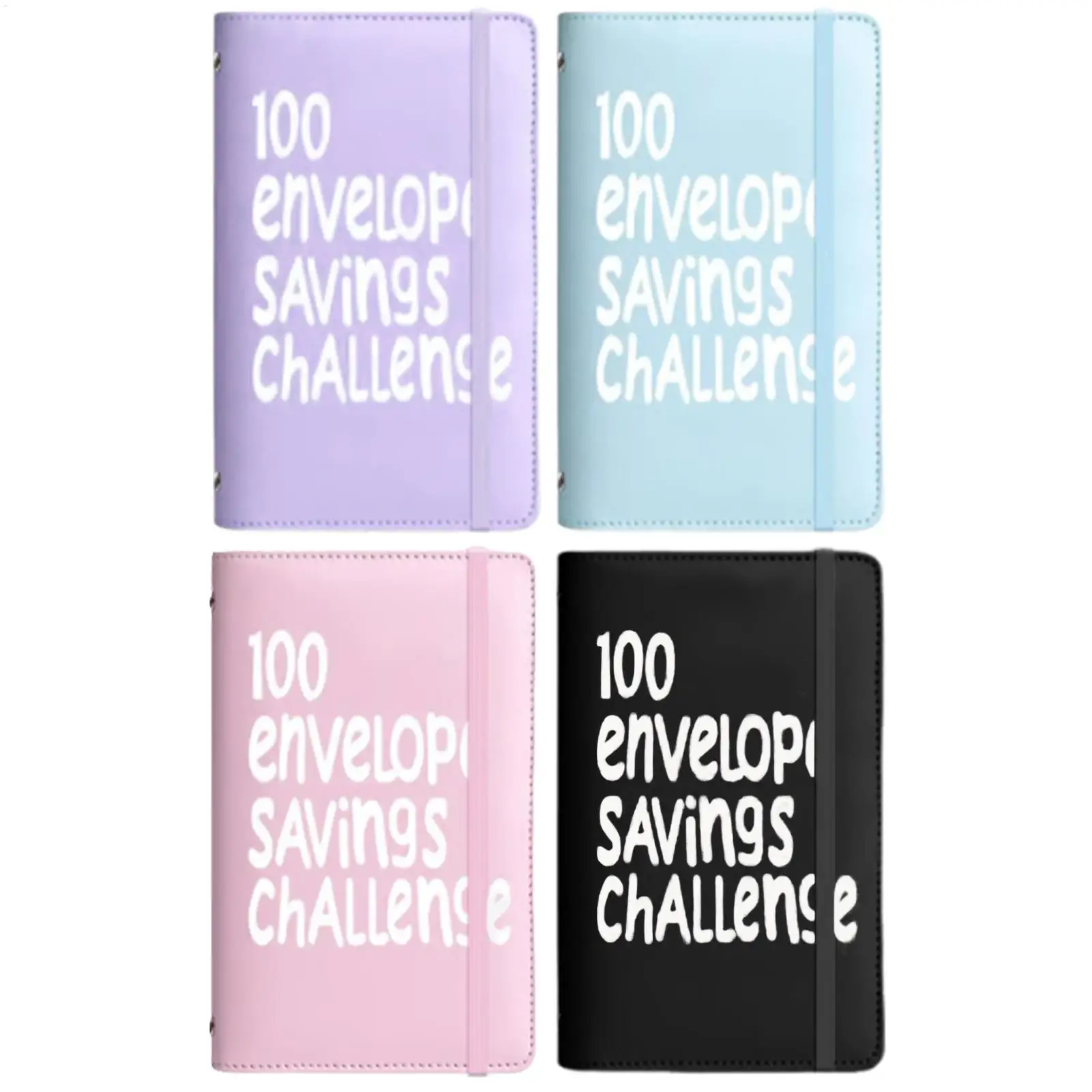 100 Envelopes Money Saving Challenge Budget Binder 100 Days Tracker Planner To Save 5050 Dollars For Budget Tracking for Adults