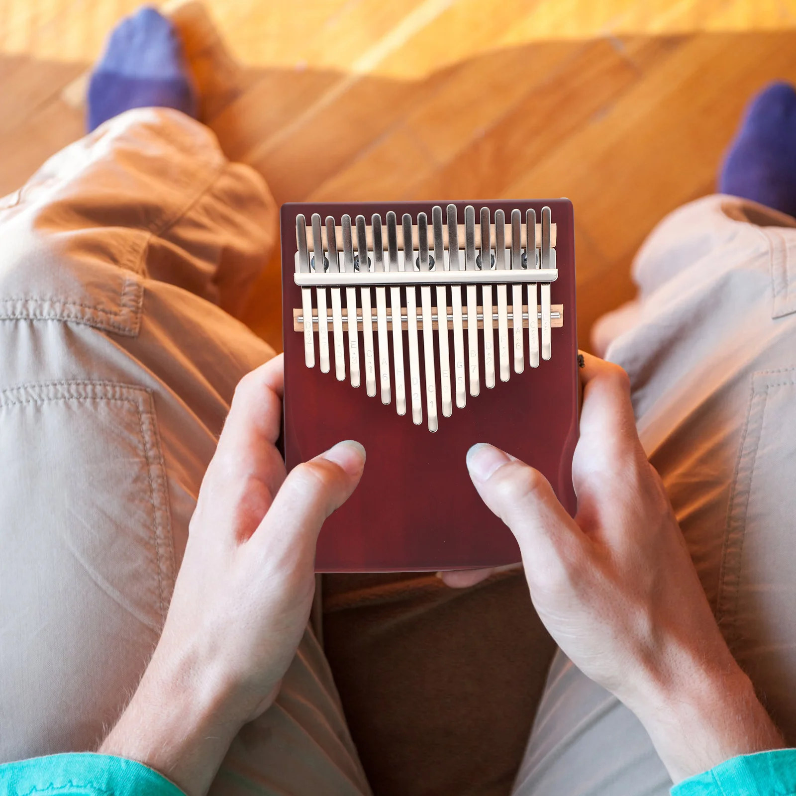 

Kalimba Finger Thumb Piano Instrument for Music Beginner Small Musical Instruments