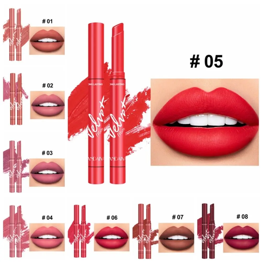 Matte Matte Lipstick Long-lasting Moisturize Multi Colors Lipstick Not Fading Lip Tint Velvet Mist Lipstick Cosmetics